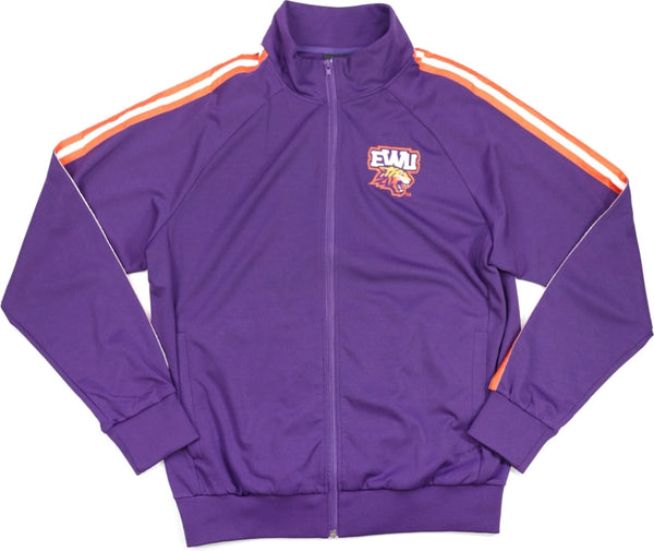 Big Boy Edward Waters Tigers S6 Mens Jogging Suit Jacket [Purple]