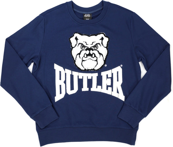 Big Boy Butler Bulldogs S4 Mens Sweatshirt [Navy Blue]