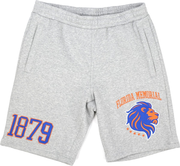 Big Boy Florida Memorial Lions S1 Mens Sweat Short Pants [Grey]