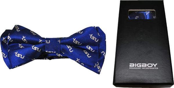 Big Boy Tennessee State Tigers Mens Bowtie [Royal Blue - Adjustable Size]