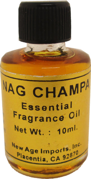 New Age Nag Champa Essential Fragrance Oil [Pre-Pack - Brown - 10 ml]