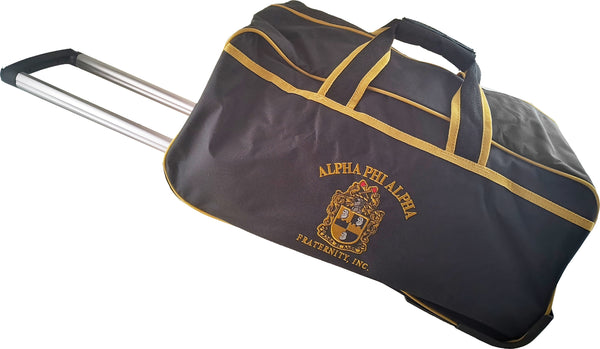 Buffalo Dallas Alpha Phi Alpha Trolley Bag [Black - 24"L x 18"W x 6"H]