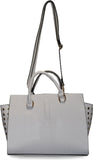 Big Boy Eastern Star Designer Style Divine S1 Ladies Tote Hand Bag [White - 12.5" x 10"]