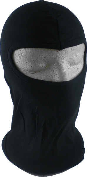 Ninja Oval Opening Mens Thin Face Ski Mask [Pre-Pack - Black]