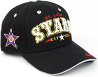 Big Boy St. Louis Stars Legends S142 Mens Baseball Cap [Black - Adjustable Size]