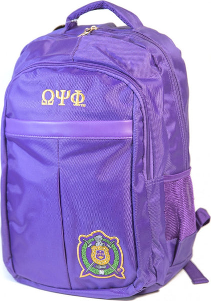 Big Boy Omega Psi Phi Divine 9 S2 Backpack [Purple]