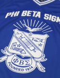 Big Boy Phi Beta Sigma Divine 9 S15 Mens Football Jersey [Royal Blue]