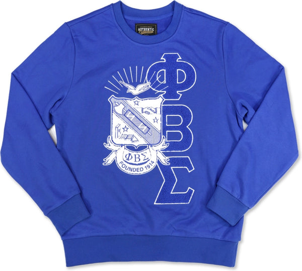 Big Boy Phi Beta Sigma Divine 9 S2 Mens Sweatshirt [Royal Blue]