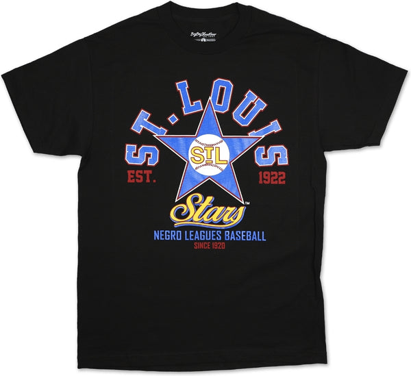 Big Boy St. Louis Stars NLBM Legend Graphic S8 Mens Tee [Black]