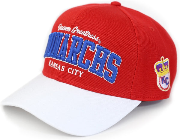 Big Boy Kansas City Monarchs Legends S145 Mens Baseball Cap [Red - Adjustable Size]