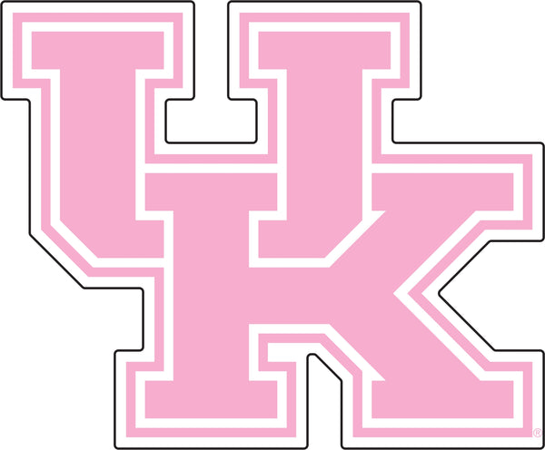 University of Kentucky UK Logo Magnet [Pink/White]