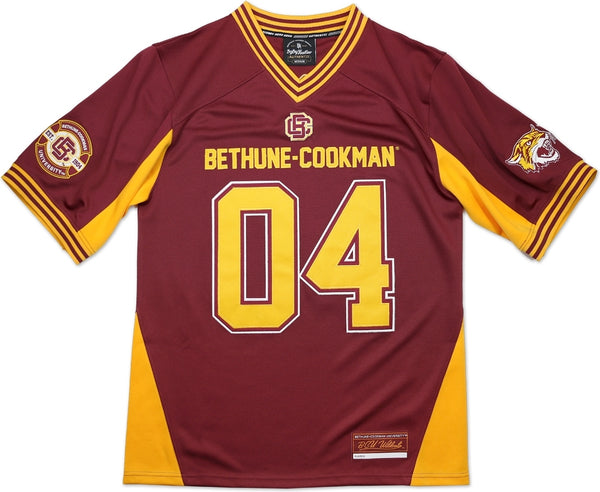 Big Boy Bethune-Cookman Wildcats S11 Mens Football Jersey [Maroon]