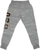 Big Boy Grambling State Tigers Ladies Jogger Sweatpants [Grey]