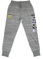 Big Boy Johnson C. Smith Golden Bulls Ladies Jogger Sweatpants [Grey]