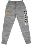 Big Boy Johnson C. Smith Golden Bulls Ladies Jogger Sweatpants [Grey]