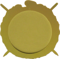 Omega Psi Phi Escutcheon Shield Die-Cut Car Badge [Gold]