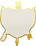 Sigma Gamma Rho Crest Die-Cut Car Badge [White]
