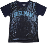 Big Boy Spelman College S3 Ladies Sequins Tee [Navy Blue]