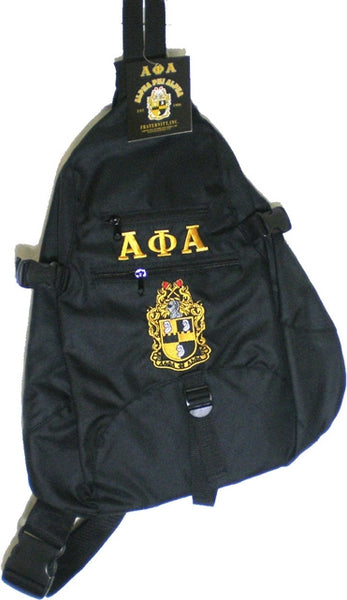 Buffalo Dallas Alpha Phi Alpha Sling Bag [Black]