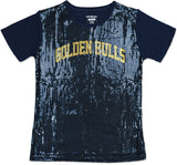 Big Boy Johnson C. Smith Golden Bulls S3 Ladies Sequins Tee [Navy Blue]