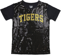 Big Boy Grambling State Tigers S3 Ladies Sequins Tee [Black]