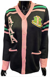 Buffalo Dallas Alpha Kappa Alpha Cardigan [Black]
