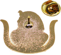 Daughters Of Isis Symbol Lapel Pin [Gold]