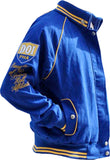 Big Boy Daughters Of Isis PHA Divine Ladies Letterman Twill Jacket [Royal Blue]