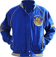 Big Boy Daughters Of Isis PHA Divine Ladies Letterman Twill Jacket [Royal Blue]