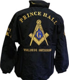 Buffalo Dallas Prince Hall Mason F&AM All-Weather Jacket [Black]