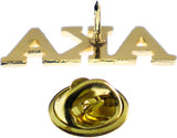 Alpha Kappa Alpha Classic 3-Letter Lapel Pin [Pink]