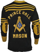 Buffalo Dallas Prince Hall Mason F&AM Cardigan [Black]