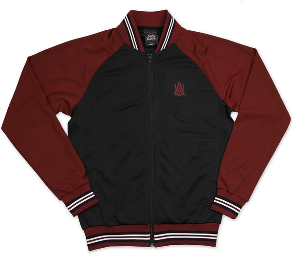 Big Boy Alabama A&M Bulldogs S3 Mens Jogging Suit Jacket [Black]