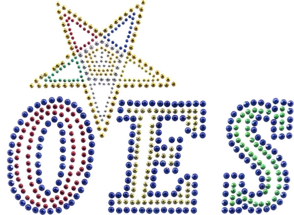 Order of the Eastern Star Signature Studstone Heat Transfer [Multi-Colored]