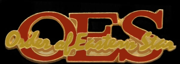 Order of the Eastern Star Signature Lapel Pin [Gold]