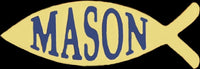 Mason Fish Lapel Pin [Gold]