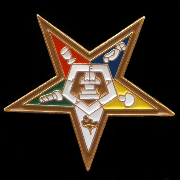Order of the Eastern Star Flat Craft Medallion [Gold]