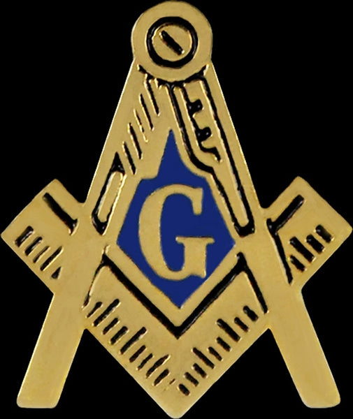 Mason Full Color Lapel Pin [Gold]