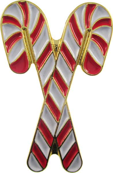 Kappa Alpha Psi Kandy Kanes Lapel Pin [Gold]