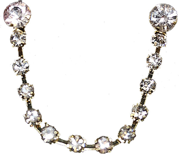 Shriner Single Row Fez Tassel Holder [Gold]