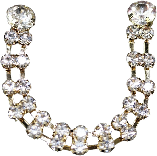 Shriner Double Row Fez Tassel Holder [Gold]