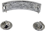 Shriner Four Row Fez Tassel Holder [Silver]