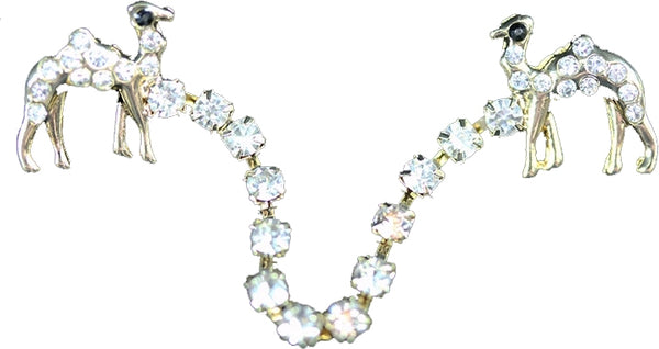 Shriner Camel Single Row Fez Tassel Holder [Gold]