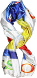 Order Of The Eastern Star Satin Scarf With Box [White]