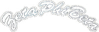Zeta Phi Beta Rocker Studstone Heat Transfer [Blue]