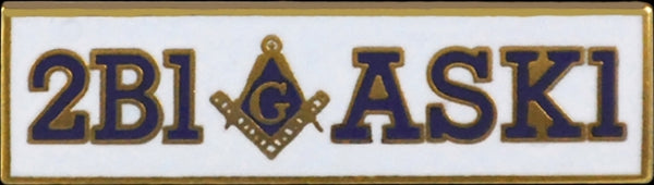 Mason 2B1 ASK1 Lapel Pin [Gold]