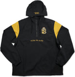 Big Boy Alpha Phi Alpha Divine 9 S1 Anorak Mens Jacket [Black]