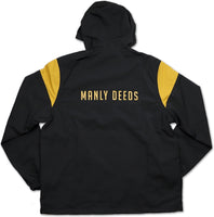 Big Boy Alpha Phi Alpha Divine 9 S1 Anorak Mens Jacket [Black]