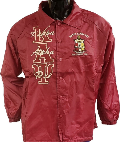 Buffalo Dallas Kappa Alpha Psi Crossing Line Jacket [Crimson Red]