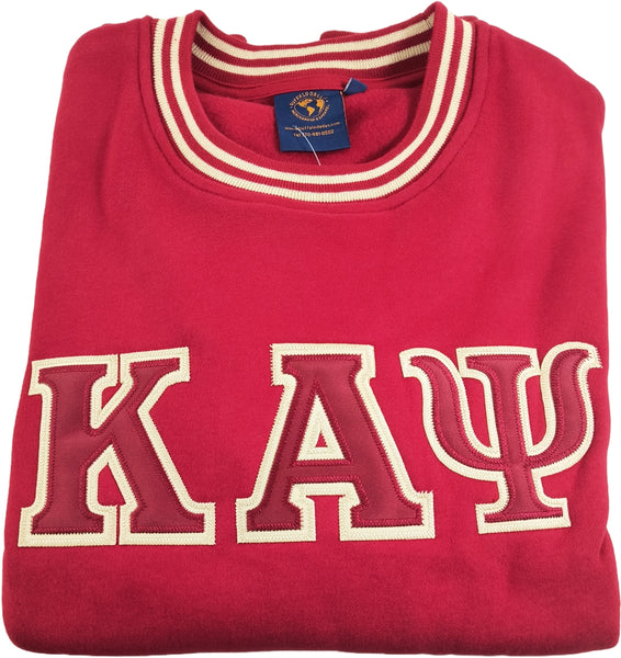 Buffalo Dallas Kappa Alpha Psi Crewneck Sweatshirt [Crimson Red]